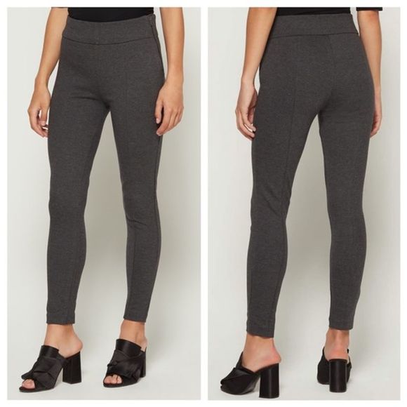 side zip ponte pants